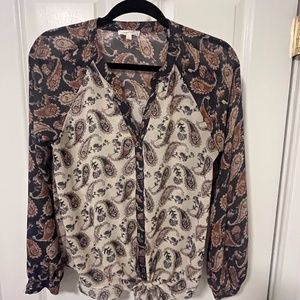Paisley top by Mystree